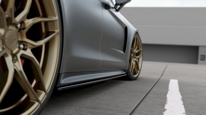 Maxton Design - SIDE SKIRT DIFFUSERS PORSCHE PANAMERA TURBO/ GTS 971