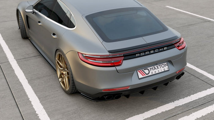 Maxton Design - REAR SIDE DIFFUSERS PORSCHE PANAMERA TURBO/ GTS 971