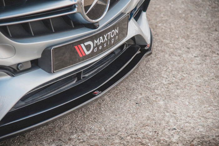 Maxton Design - FRONT SPLITTER V.2 MERCEDES BENZ E63 AMG ESTATE/ SALOON S213/W213