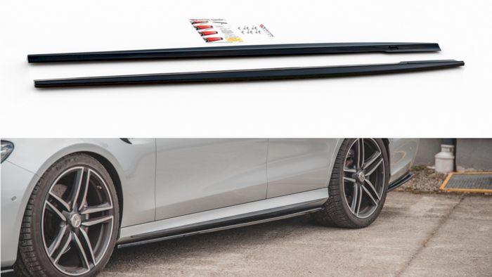 Maxton Design - Side Skirt Diffusers Mercedes E63 AMG Estate / Sedan S213 / W213