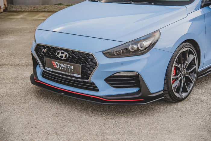 Maxton Design - STREET PRO FRONT SPLITTER HYUNDAI I30 N MK3 HATCHBACK/ FASTBACK (2017-2020)