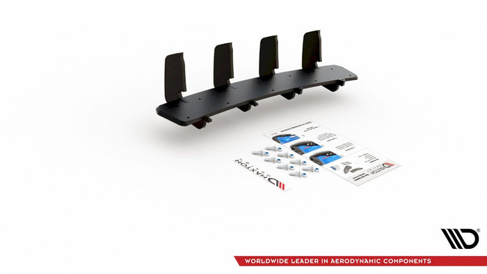 Maxton Design - STREET PRO REAR DIFFUSER V2 HYUNDAI I30 N MK3 HATCHBACK (2017-2020)