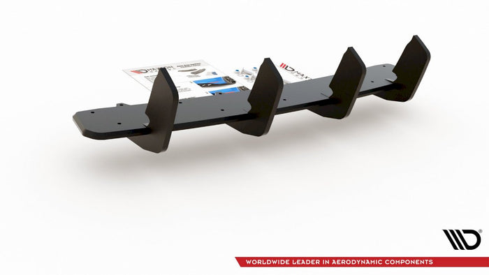 Maxton Design - STREET PRO REAR DIFFUSER V2 HYUNDAI I30 N MK3 HATCHBACK (2017-2020)