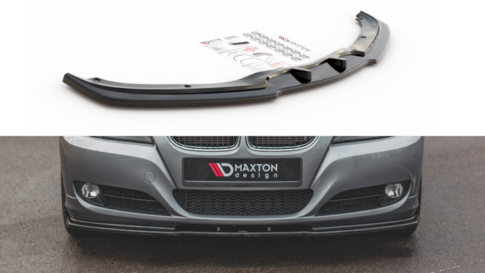 Maxton Design - FRONT SPLITTER V2 BMW 3 SERIES E91 FACELIFT (2008-2011)