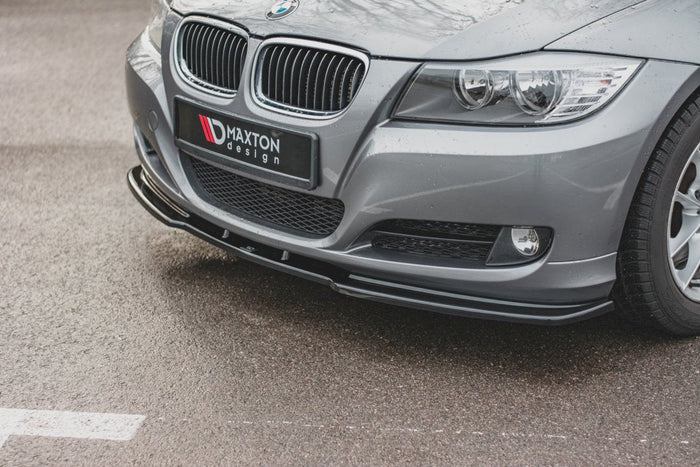 Maxton Design - FRONT SPLITTER V2 BMW 3 SERIES E91 FACELIFT (2008-2011)