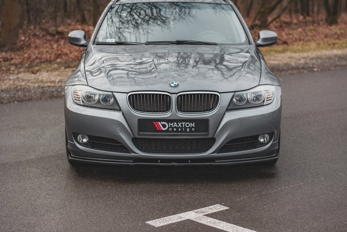 Maxton Design - FRONT SPLITTER V2 BMW 3 SERIES E91 FACELIFT (2008-2011)