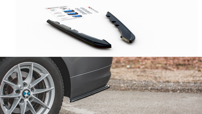 Maxton Design - REAR SIDE DIFFUSERS BMW 3 SERIES E91 FACELIFT (2008-2011)