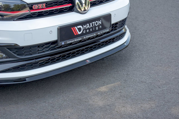 Maxton Design - Front Splitter V.3 Volkswagen Polo GTI / R-Line Mk6 (2017-2021)