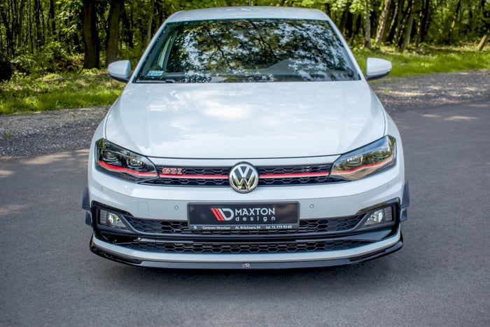 Maxton Design - Front Splitter V.3 Volkswagen Polo GTI / R-Line Mk6 (2017-2021)