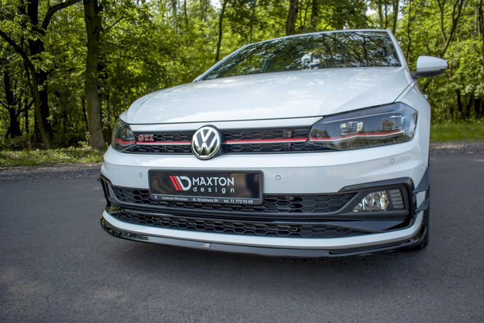 Maxton Design - Front Splitter V.3 Volkswagen Polo GTI / R-Line Mk6 (2017-2021)