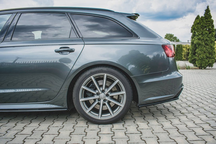 Maxton Design - REAR SIDE DIFFUSERS AUDI S6/ A6 S-LINE C7 FL (2014-2017)