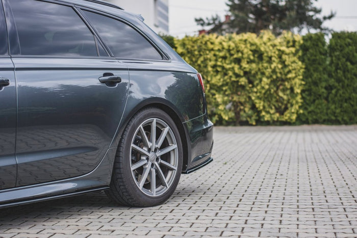 Maxton Design - REAR SIDE DIFFUSERS AUDI S6/ A6 S-LINE C7 FL (2014-2017)