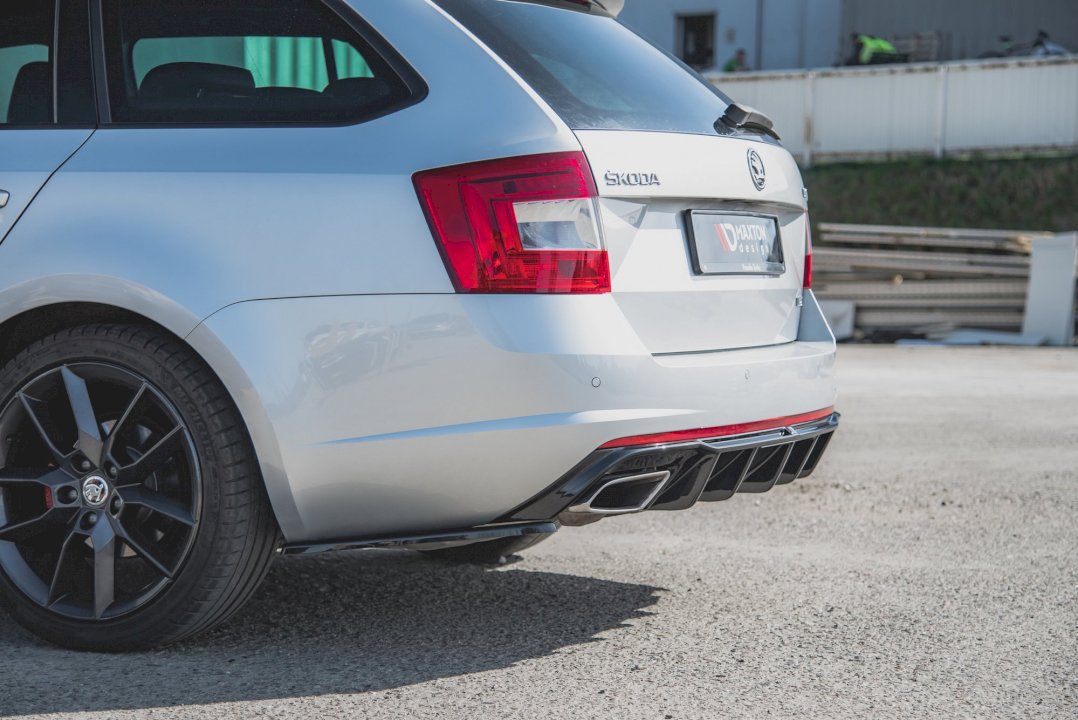 Maxton Design - REAR SIDE DIFFUSERS V.2 SKODA OCTAVIA VRS MK3/MK3.5 HA ...
