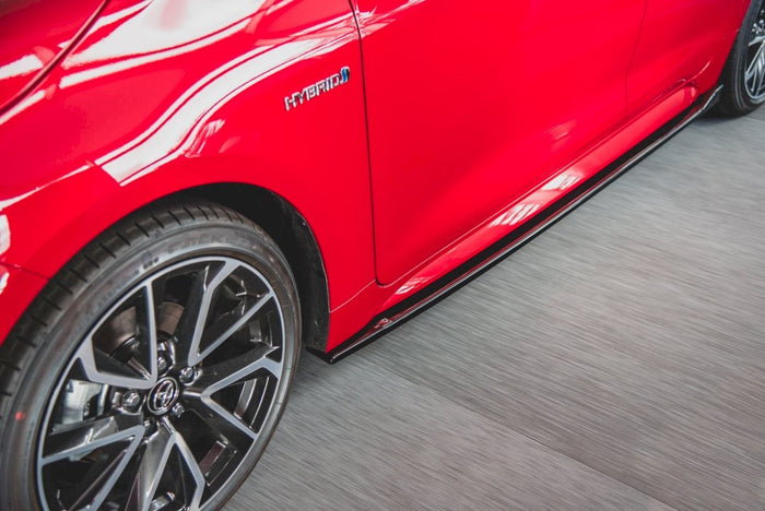 Maxton Design - SIDE SKIRTS DIFFUSERS TOYOTA COROLLA MK12 HATCHBACK (2019-2023)