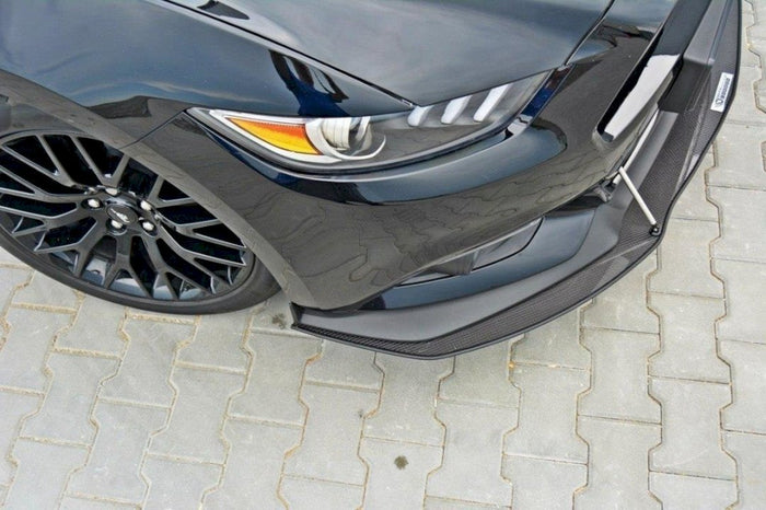 Maxton Design - Front Racing Splitter Ford Mustang Mk6 GT