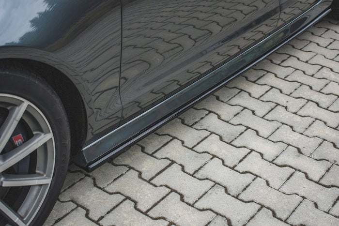 Maxton Design - SIDE SKIRT DIFFUSERS AUDI S6/ A6 S-LINE C7 FACELIFT