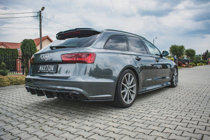 Maxton Design - SIDE SKIRT DIFFUSERS AUDI S6/ A6 S-LINE C7 FACELIFT