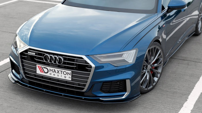 Maxton Design - FRONT SPLITTER V2 AUDI S6/ A6 S-LINE C8 (2019-)