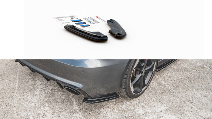 Maxton Design - REAR SIDE DIFFUSERS V1 AUDI RS3 8V SPORTBACK (2015-2016)