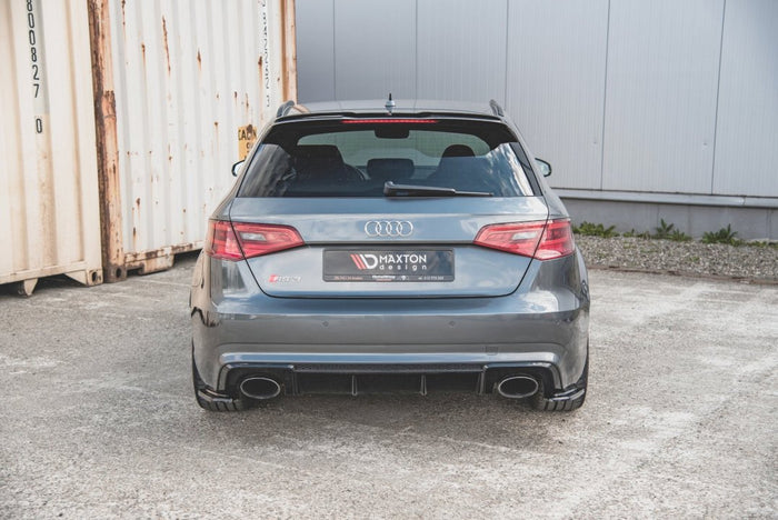 Maxton Design - REAR SIDE DIFFUSERS V1 AUDI RS3 8V SPORTBACK (2015-2016)