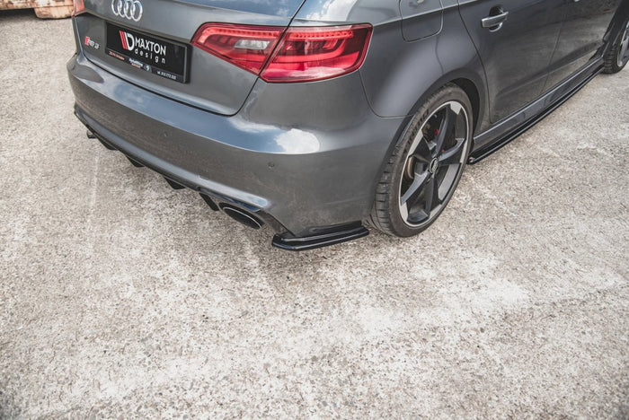 Maxton Design - REAR SIDE DIFFUSERS V1 AUDI RS3 8V SPORTBACK (2015-2016)
