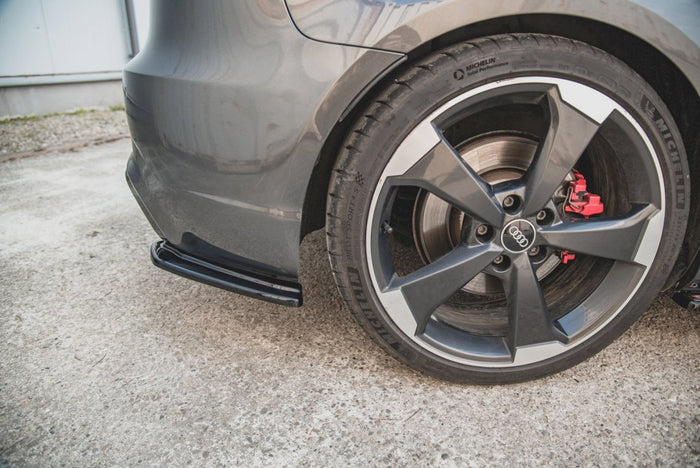Maxton Design - REAR SIDE DIFFUSERS V1 AUDI RS3 8V SPORTBACK (2015-2016)
