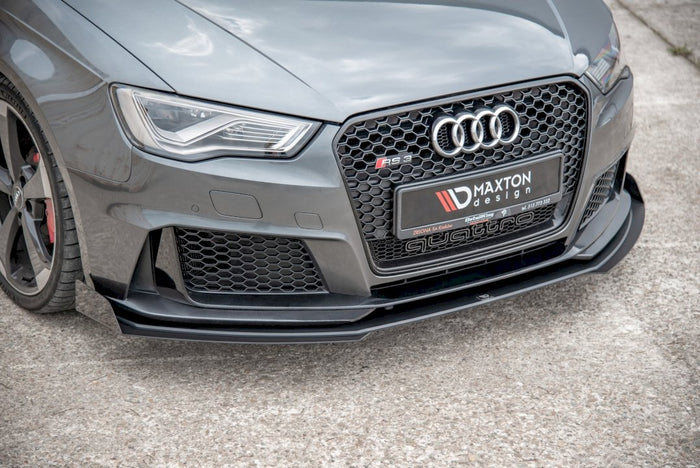 Maxton Design - FRONT SPLITTER FLAPS AUDI RS3 8V SPORTBACK (2015-2016)