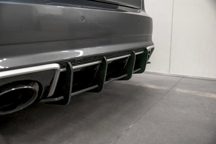Maxton Design - STREET PRO REAR DIFFUSER V1 AUDI RS3 8V SPORTBACK (2015-2016)