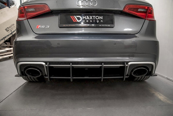 Maxton Design - STREET PRO REAR DIFFUSER V1 AUDI RS3 8V SPORTBACK (2015-2016)