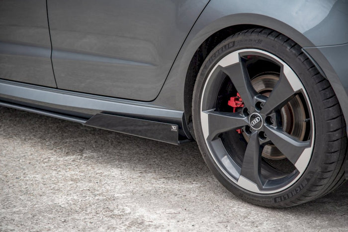 Maxton Design - SIDE SKIRT FLAPS AUDI RS3 8V SPORTBACK (2015-2016)