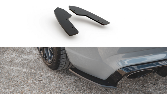 Maxton Design - STREET PRO REAR SIDE SPLITTERS AUDI RS3 8V SPORTBACK (2015-2016)