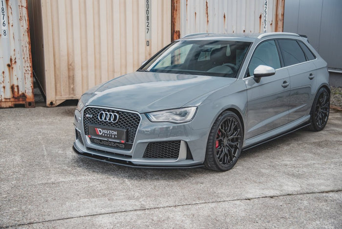Maxton Design - STREET PRO SIDE SKIRT SPLITTERS AUDI RS3 8V SPORTBACK (2015-2016)