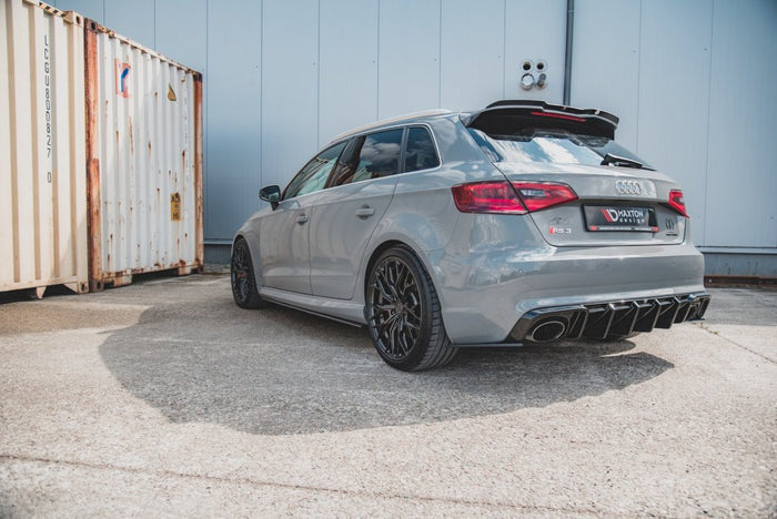 Maxton Design - STREET PRO SIDE SKIRT SPLITTERS AUDI RS3 8V SPORTBACK (2015-2016)