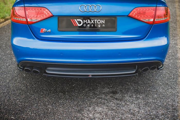 Maxton Design - REAR SIDE SPLITTERS AUDI S4/ A4 S-LINE B8 SEDAN (2008-2011)