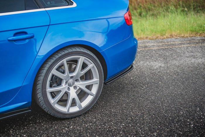 Maxton Design - REAR SIDE SPLITTERS AUDI S4/ A4 S-LINE B8 SEDAN (2008-2011)