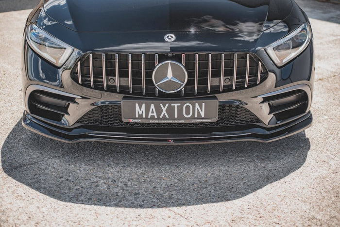 Maxton Design - FRONT SPLITTER V.1 MERCEDES-BENZ CLS AMG LINE / 53AMG C257 (2018-2021)