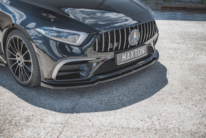 Maxton Design - FRONT SPLITTER V.2 MERCEDES-BENZ CLS AMG LINE / 53AMG C257 (2018-2021)