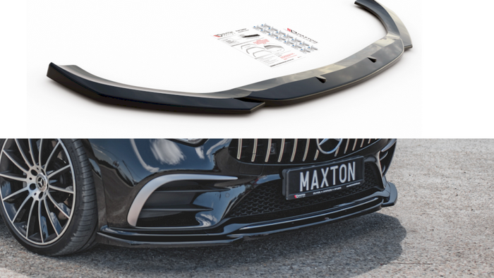 Maxton Design - FRONT SPLITTER V.3 MERCEDES-BENZ CLS AMG LINE / 53AMG C257 (2018-2021)