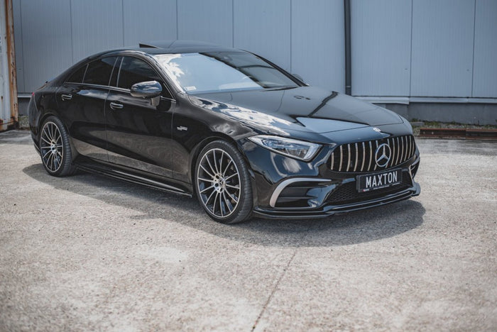 Maxton Design - FRONT SPLITTER V.3 MERCEDES-BENZ CLS AMG LINE / 53AMG C257 (2018-2021)