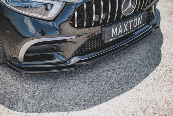 Maxton Design - FRONT SPLITTER V.3 MERCEDES-BENZ CLS AMG LINE / 53AMG C257 (2018-2021)