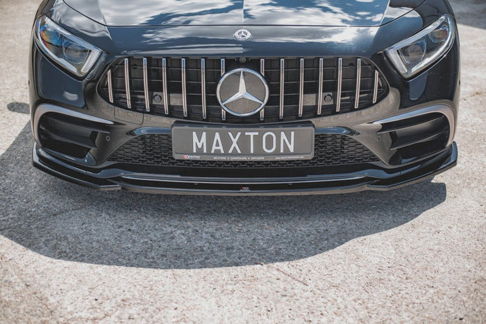 Maxton Design - FRONT SPLITTER V.3 MERCEDES-BENZ CLS AMG LINE / 53AMG C257 (2018-2021)