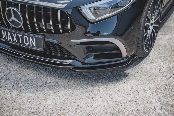 Maxton Design - FRONT SPLITTER V.3 MERCEDES-BENZ CLS AMG LINE / 53AMG C257 (2018-2021)