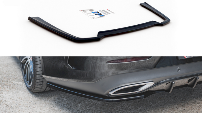 Maxton Design - CENTRAL REAR SPLITTER MERCEDES-BENZ CLS AMG LINE C257 (2018-)