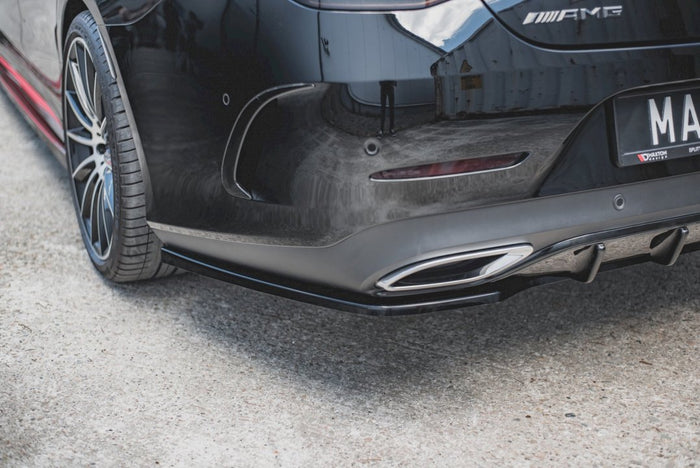 Maxton Design - CENTRAL REAR SPLITTER MERCEDES-BENZ CLS AMG LINE C257 (2018-)