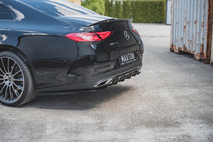Maxton Design - CENTRAL REAR SPLITTER MERCEDES-BENZ CLS AMG LINE C257 (2018-)