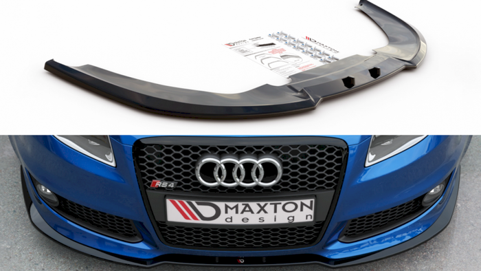 Maxton Design - FRONT SPLITTER V2AUDI RS4 B7 (2006-2008)