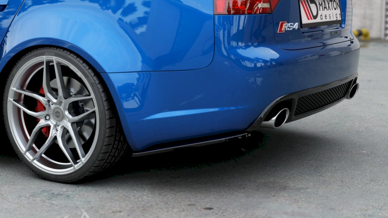 Maxton Design - REAR SIDE SPLITTERS V1 AUDI RS4 B7 (2006-2008) – VUDU ...