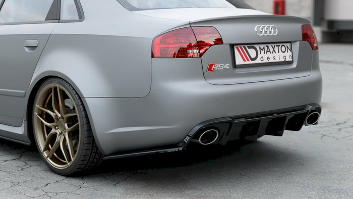 Maxton Design - REAR SIDE SPLITTERS V2 AUDI RS4 B7 (2006-2008)
