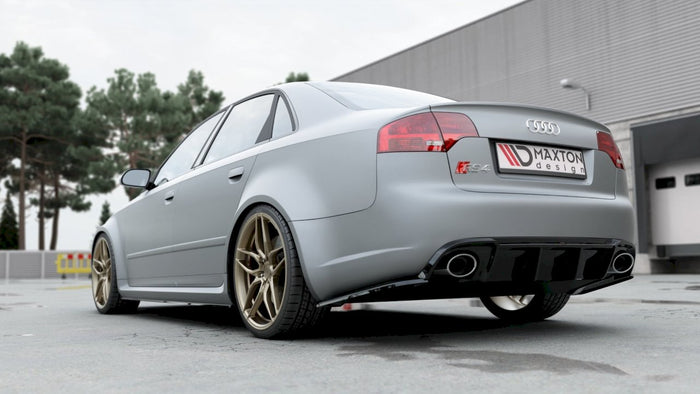 Maxton Design - REAR SIDE SPLITTERS V2 AUDI RS4 B7 (2006-2008)