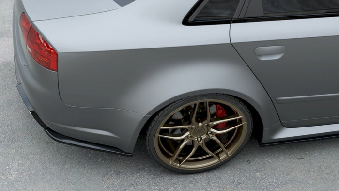 Maxton Design - REAR SIDE SPLITTERS V2 AUDI RS4 B7 (2006-2008)